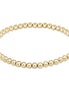 Classic Gold 4mm Bead Bracelet ~ Anne