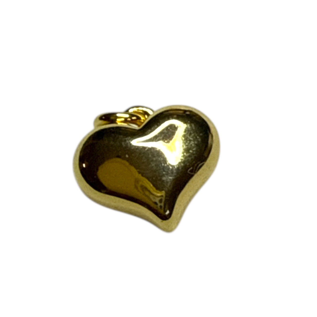 Puffy Heart ~ Gold Charm