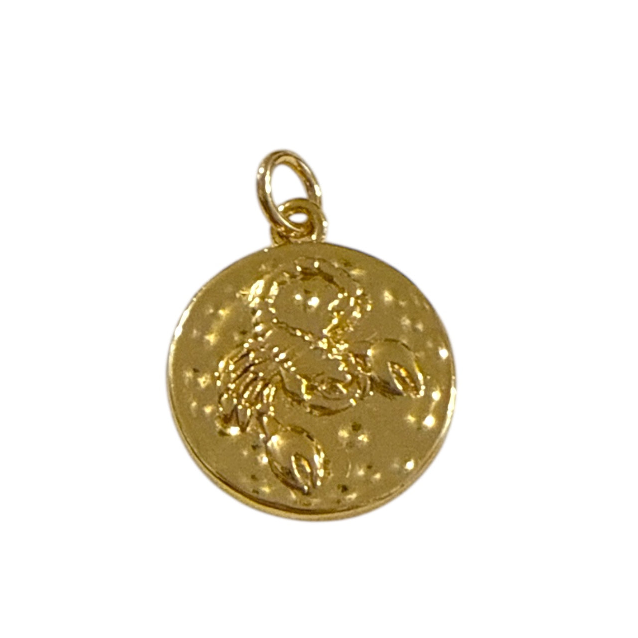 Zodiac Charm ~ Gold Charm | Gemstones