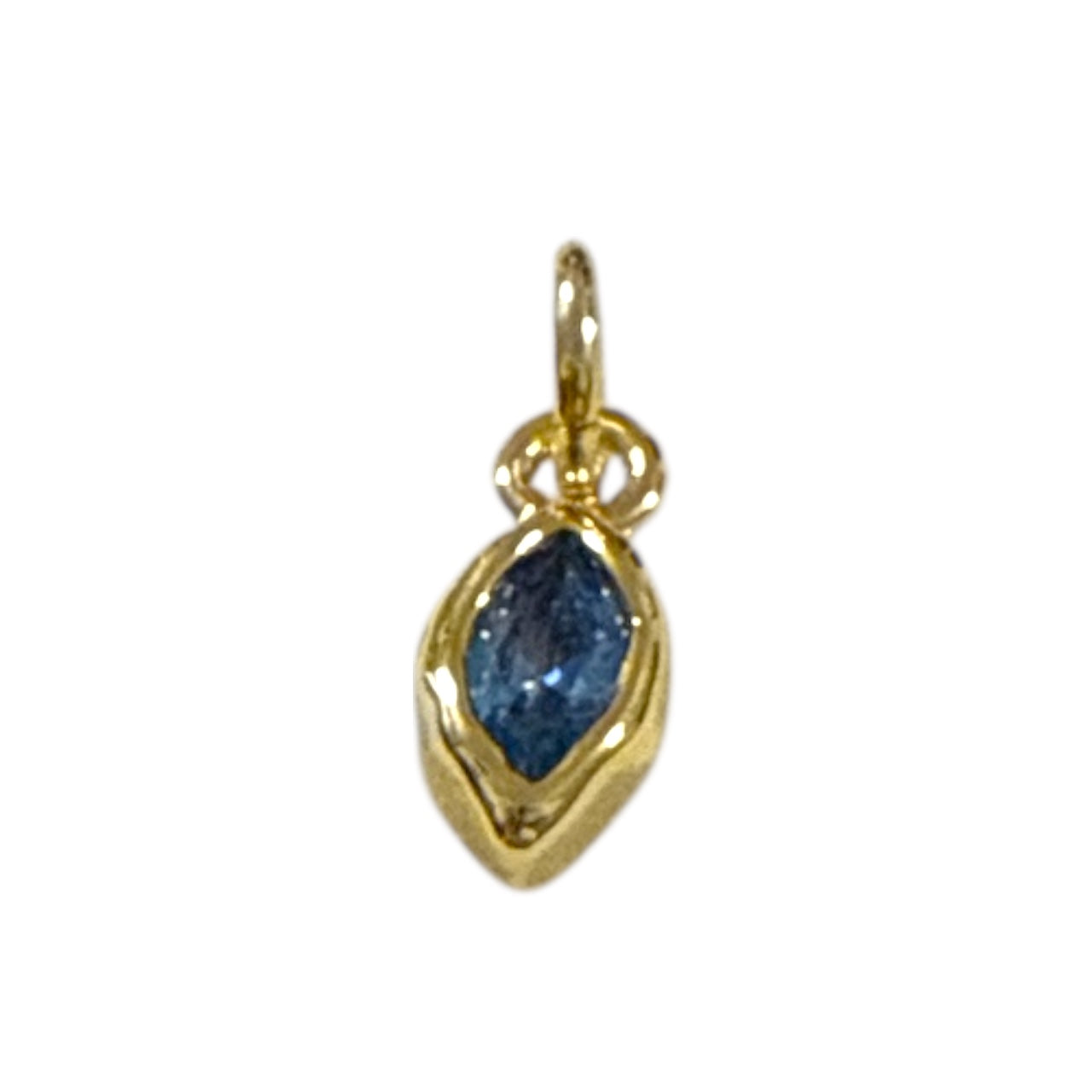 Birthstone Charm ~ Gold Charm | Gemstone