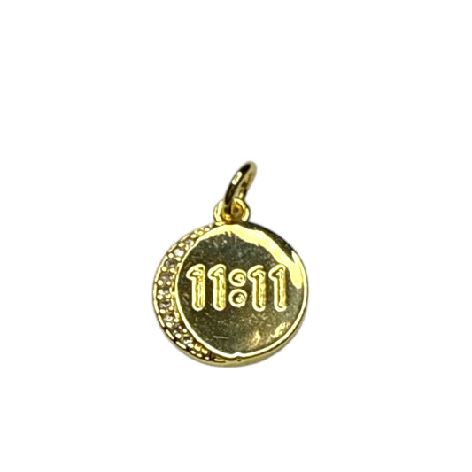 11:11 Charm ~ Gold Charm