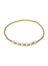 Gold Fila Perla 4.5mm Bead Bracelet ~ Rosaria