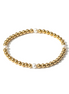 Gold Perla Singola 4.5mm Bead Bracelet ~ Gabriella