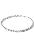Classic Silver 3mm Bead Bracelet ~ Adriana