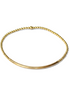 Classic Gold Barra 2mm Bead Bracelet ~ Carla