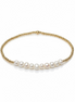 Gold Fila Perla 4.5mm Bead Bracelet ~ Antoniette