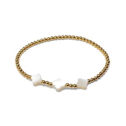 Gold clover Perla trio