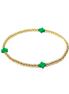 Gold Green Crocifissa