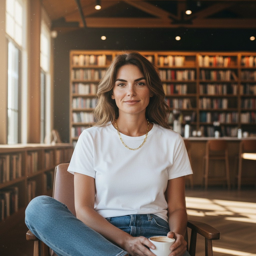 Gold Paperclip Necklace